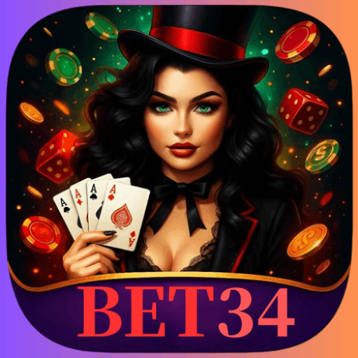 Imagem promocional da BET34 mostrando a plataforma e suas vantagens